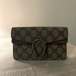 Gucci Dionysus Super Mini – Beige GG Supreme + Reçu / Dust Bag / Boîte